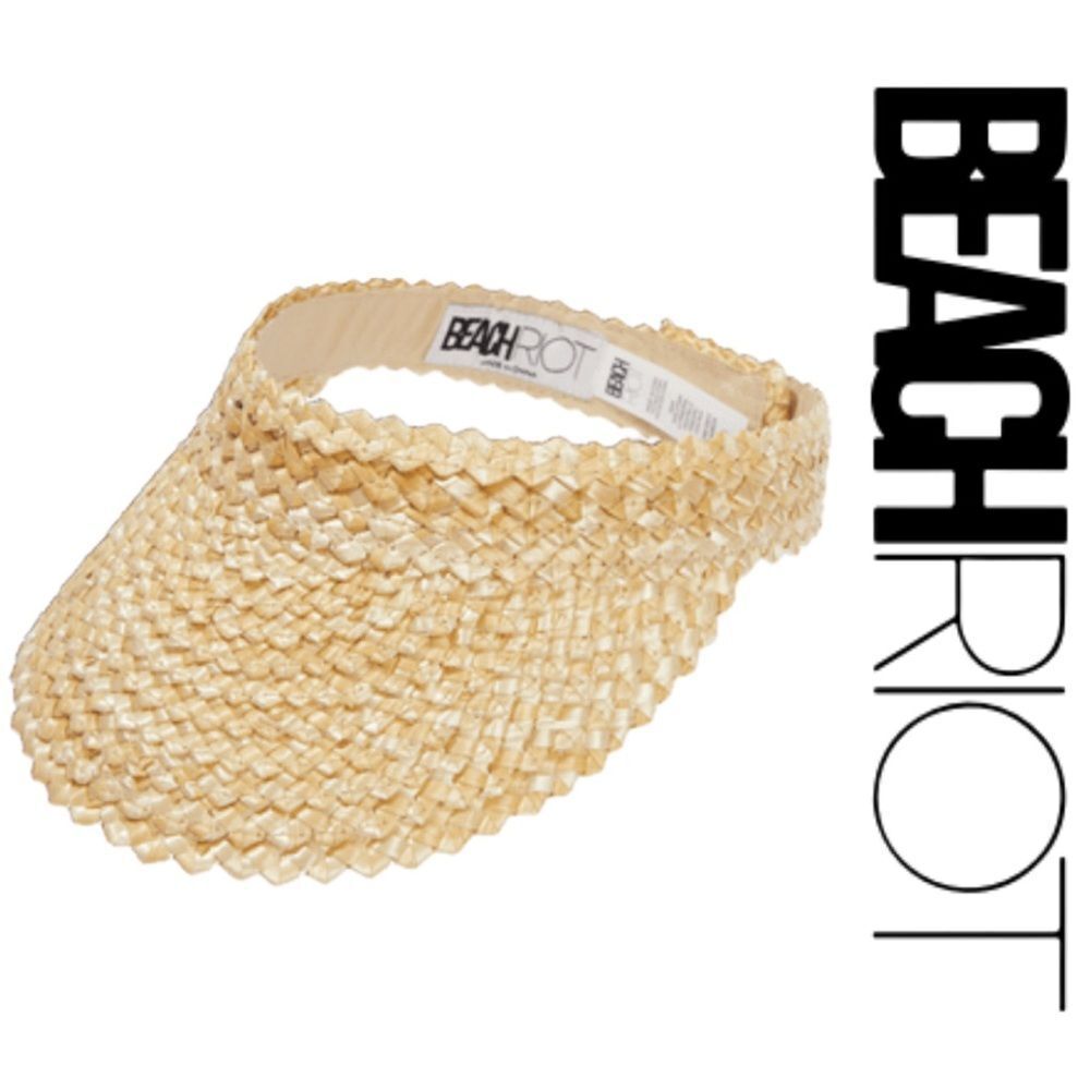 Beach Riot Straw Visor